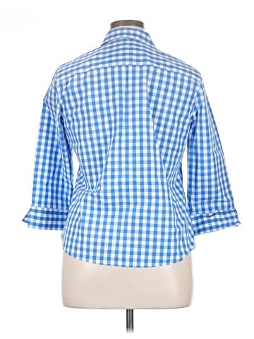 Foxcroft 3/4 Sleeve Button-Down Shirt (view 2)