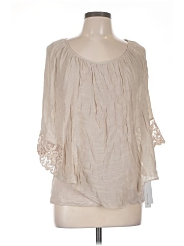 AB Studio 3/4 Sleeve Blouse (view 1)