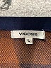 Vigoss 100% Polyester Plaid Brown Cardigan Size L - photo 7