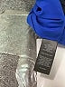 Express Solid Blue Formal Skirt Size 8 - photo 5