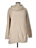 Lands' End 100% Polyester Tan Turtleneck Sweater Size L - photo 1