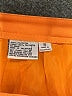 Le Suit 100% Polyester Solid Orange Formal Skirt Size 8 - photo 4