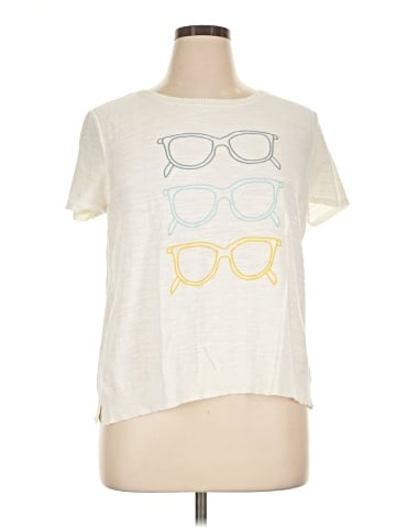 Ann Taylor LOFT Outlet Short Sleeve T-Shirt (view 1)