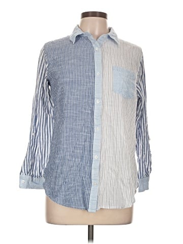 Japna Long Sleeve Button-Down Shirt (view 1)