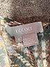 Eccoci 100% Silk Plaid Gray Cocktail Dress Size 4 - photo 7