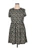 ModCloth Print Black Casual Dress Size XL - photo 1