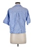 Zara Blue Short Sleeve Blouse Size M - photo 2