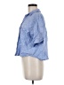 Zara Blue Short Sleeve Blouse Size M - photo 5