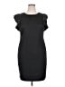 Tommy Hilfiger Solid Black Casual Dress Size 14 - photo 1