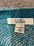 Croft & Barrow Floral Teal Pullover Sweater Size 1X - photo 7