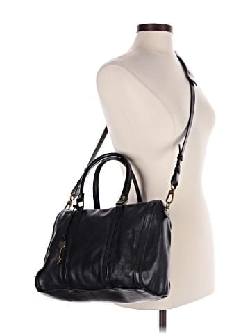 Fossil Leather Satchel (view 2)