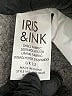 Iris & Ink 100% Polyester Stripes Blue Casual Dress Size 12 - photo 8