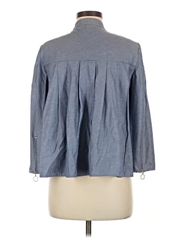 Zara Basic 3/4 Sleeve Button-Down Shirt (view 2)