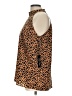 Doe & Rae 100% Polyester Brown Sleeveless Blouse Size L - photo 5