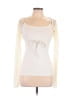 Assorted Brands Ivory Long Sleeve Top Size L - photo 1