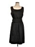H&M Solid Black Casual Dress Size 12 - photo 1
