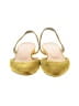 J.Crew Gold Flats Size 8 1/2 - photo 2