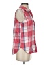 SO Plaid Red Sleeveless Button-Down Shirt Size S - photo 4
