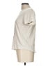 Madewell 100% Cotton Ivory Short Sleeve Top Size L - photo 5