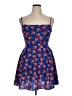 B. Darlin Floral Blue Cocktail Dress Size 15 - 16 - photo 1