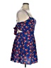 B. Darlin Floral Blue Cocktail Dress Size 15 - 16 - photo 4
