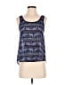 Mudd 100% Polyester Blue Sleeveless Top Size XS - photo 1