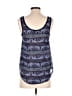 Mudd 100% Polyester Blue Sleeveless Top Size XS - photo 2