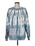 Victoria's Secret Pink Tie-dye Blue Pullover Sweater Size M - photo 1