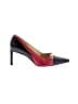 St. John Color Block Red Heels Size 6 1/2 (slim) - photo 1