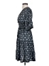 Max Studio Paisley Blue Casual Dress Size XS - photo 5