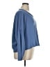 Aerie 100% Cotton Blue Pullover Sweater Size XL - photo 4