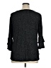 Green Envelope Gray 3/4 Sleeve Top Size 1X - photo 2