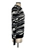 Equipment 100% Wool Animal Print Black Wool Pullover Sweater Size S - photo 4