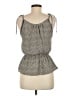 Sienna Sky 100% Polyester Gray Sleeveless Blouse Size M - photo 2