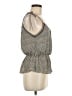 Sienna Sky 100% Polyester Gray Sleeveless Blouse Size M - photo 4
