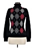 Apt. 9 100% Cashmere Argyle Black Cashmere Pullover Sweater Size M - photo 1