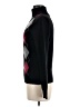 Apt. 9 100% Cashmere Argyle Black Cashmere Pullover Sweater Size M - photo 5