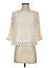rue21 100% Rayon Ivory 3/4 Sleeve Blouse Size S - photo 1