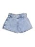 Zara Blue Denim Shorts Size 6 - photo 2