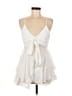 Blue Rain 100% Polyester White Cocktail Dress Size M - photo 1