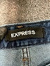Express Blue Denim Shorts Size 6 - photo 3