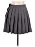 Unbranded Solid Gray Casual Skirt Size XL - photo 1