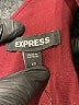 Express Solid Burgundy Cocktail Dress Size XS - photo 7