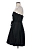 BCBGMAXAZRIA 100% Polyester Solid Black Cocktail Dress Size 4 - photo 5