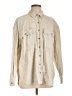 Universal Thread 100% Cotton Tan Long Sleeve Button-Down Shirt Size L - photo 1
