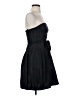 BCBGMAXAZRIA 100% Polyester Solid Black Cocktail Dress Size 4 - photo 4