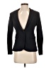 Rag & Bone 100% Cotton Blue Black Blazer Size 4 - photo 1