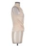 Zara Ivory Sleeveless Blouse Size M - photo 4