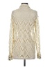 Free People 100% Polyester Ivory Long Sleeve Blouse Size S - photo 2