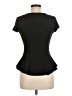 Iz Byer Black Short Sleeve Top Size M - photo 2